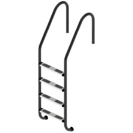 Сходи для басейну Standard Nero (4 сходинки) Black, AISI-316L