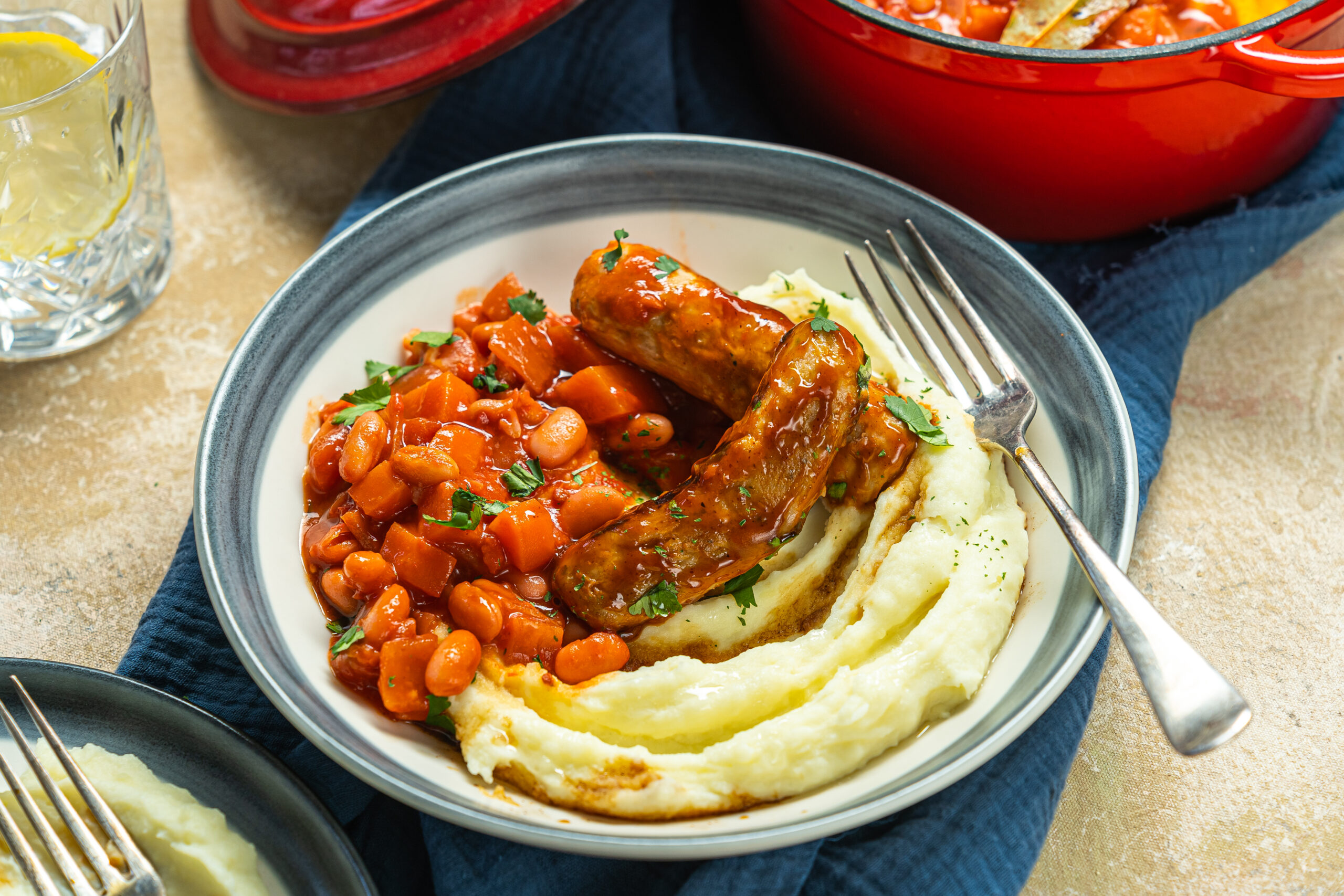Sausage & Cannellini Bean Casserole