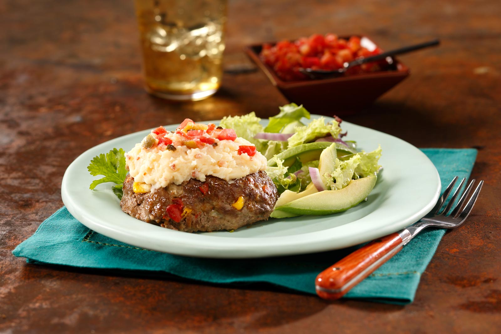 South of the Border Mashed Potatoes & Meatloaf – Featured Image