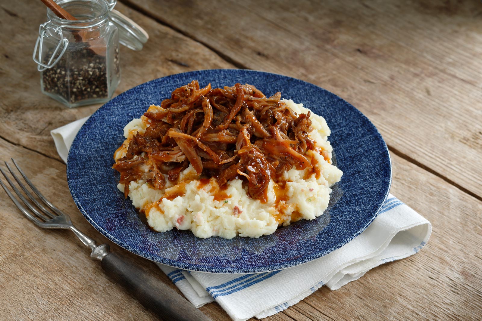 Mashed Potatoes with Pulled Pork – Featured Image
