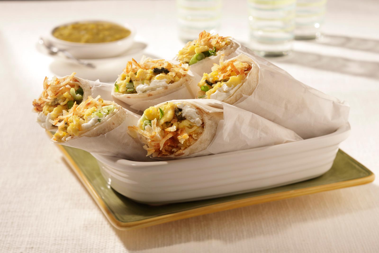 Hash Brown Breakfast Burritos – Featured Image
