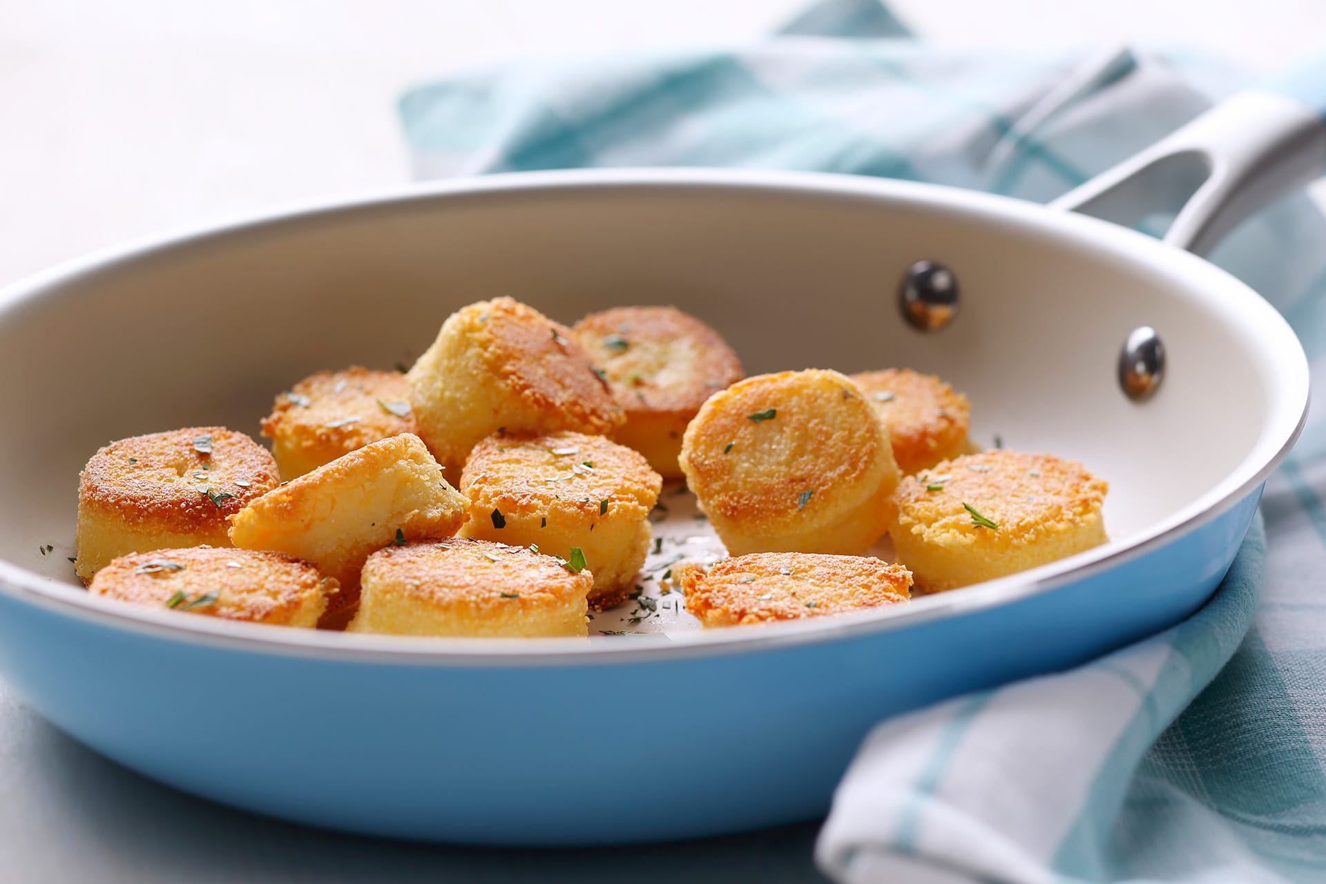 Potato Polenta Dumplings