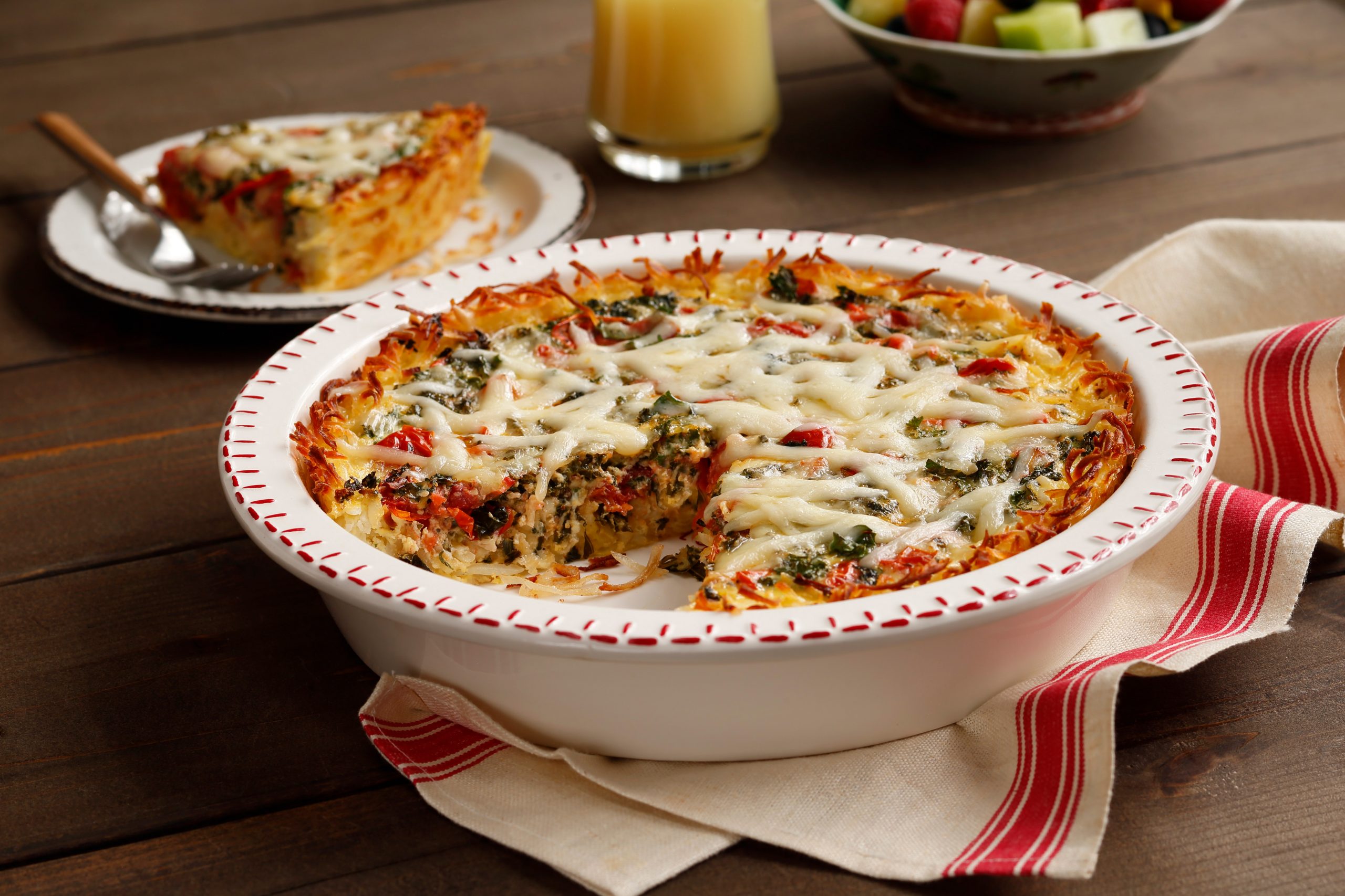 Idahoan® Breakfast Quiche with Gluten Free Crust – Featured Image