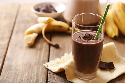 Delicious Peanut Butter Cup Protein Smoothie