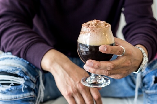 Cherry Porter Beer Recipe with Minerals and Antioxidants