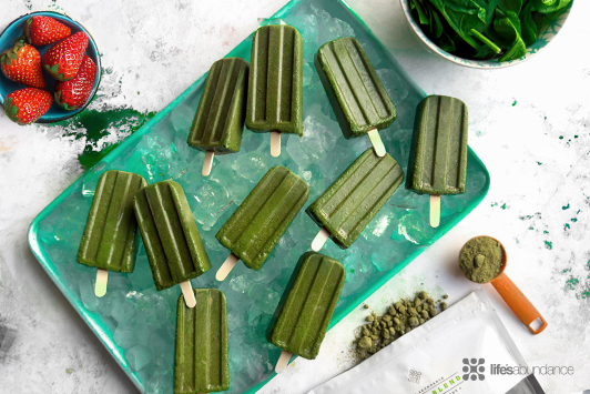 Green Smoothie Popsicles: Healthy Grab-and-Go Breakfast