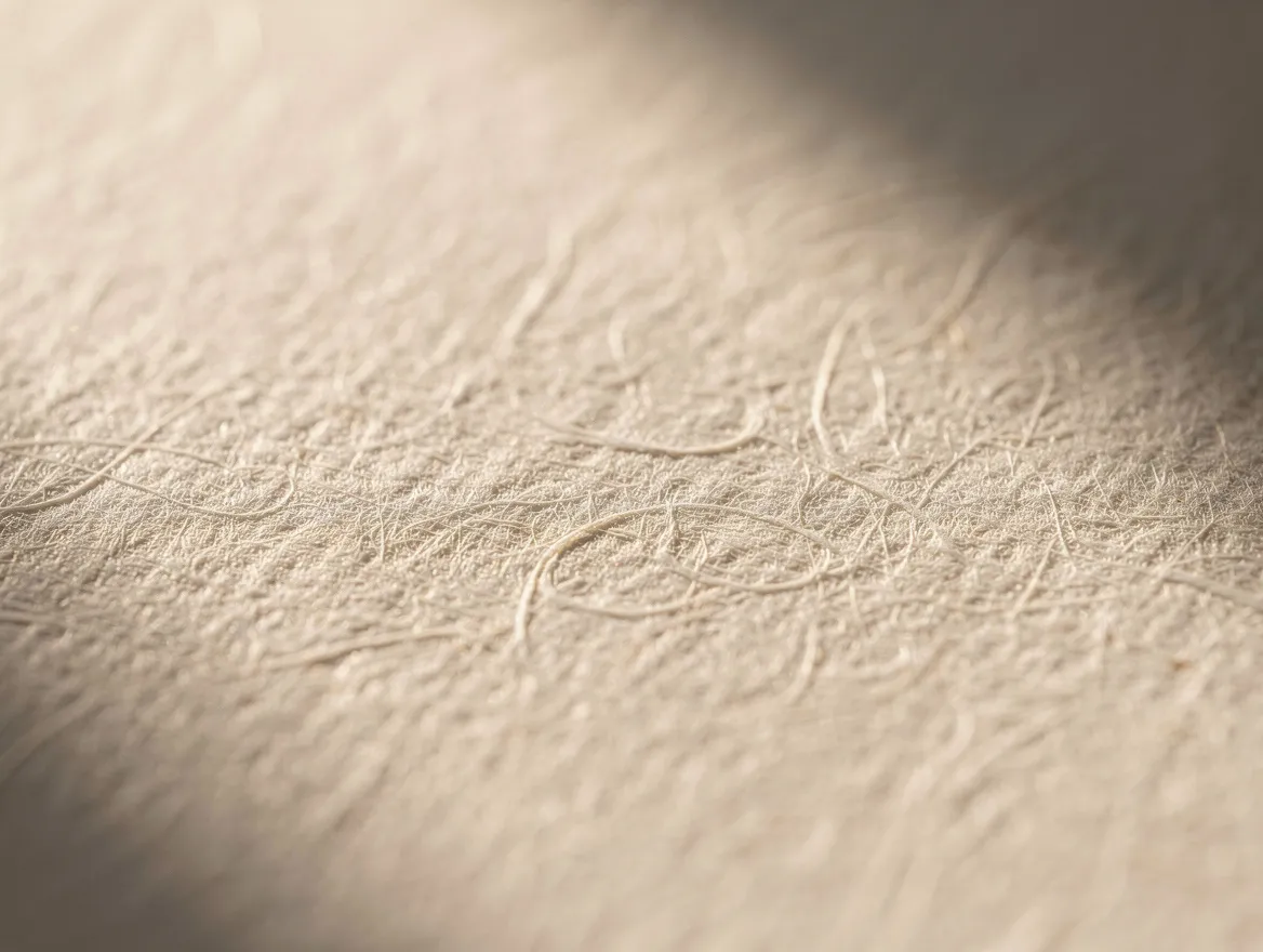 Macro detail of greaseproof paper surface