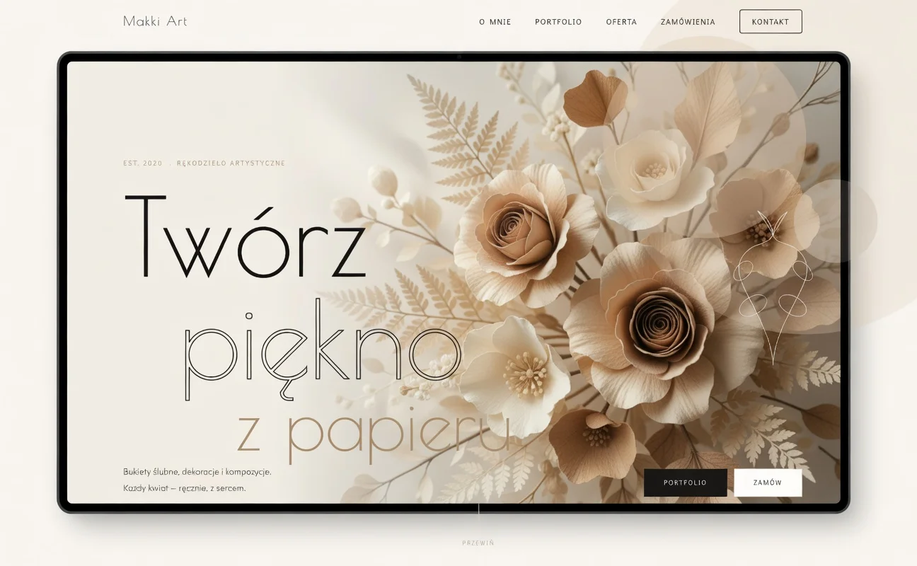 Makki Art — Rękodzieło z Papieru