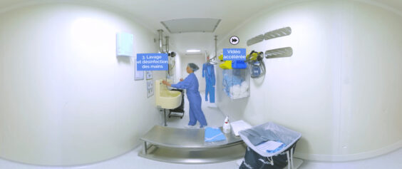 LFB Biomédicaments - Habillage : s’équiper avant d’entrer dans une zone d’atmosphère contrôlée (ZAC)