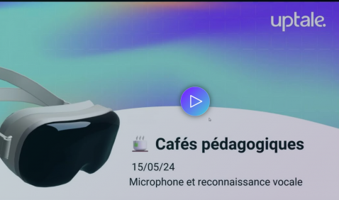 Café pédagogique n°2 – Microphone et reconnaissance vocale