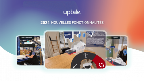 Nouvelles fonctionnalités 2024 d'Uptale