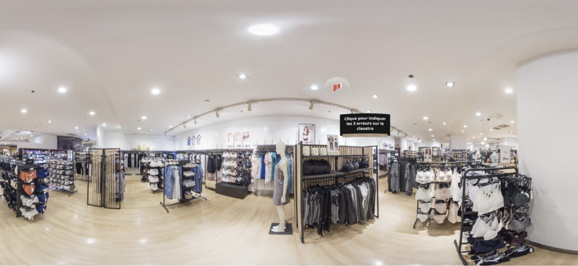 Monoprix – Merchandising training for the new Lingerie department