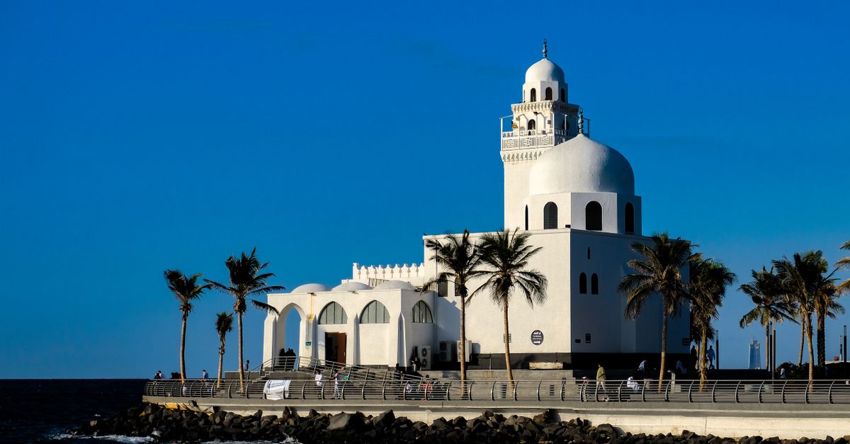Jeddah waterfront with the iconic King Fahd Fountain