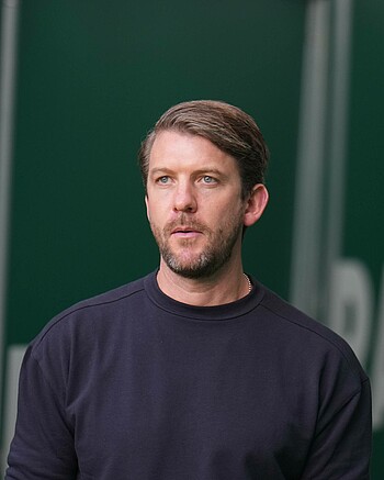 Peter Niemeyer im Spielertunnel des Weserstadions