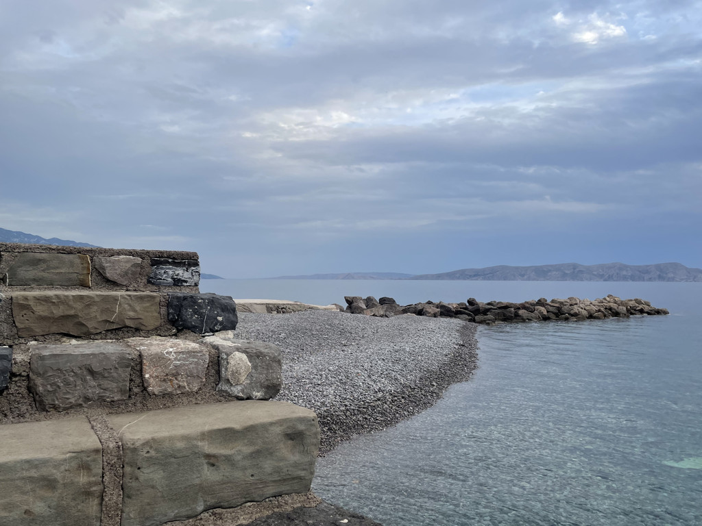 View from Senj on the island of Krk