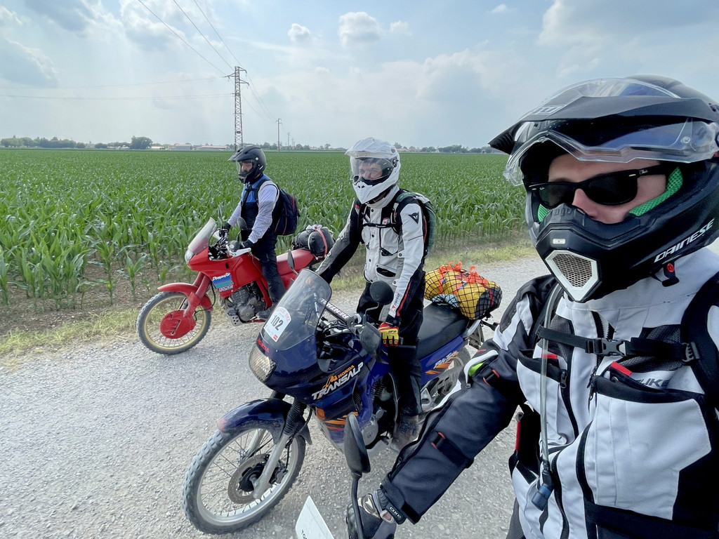 Cross-country south of Udine