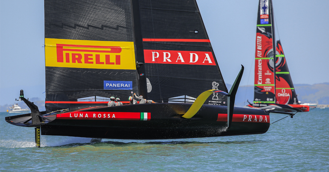 The America’s Cup: Luna Rossa Prada Pirelli to challenge Emirates Team New Zealand