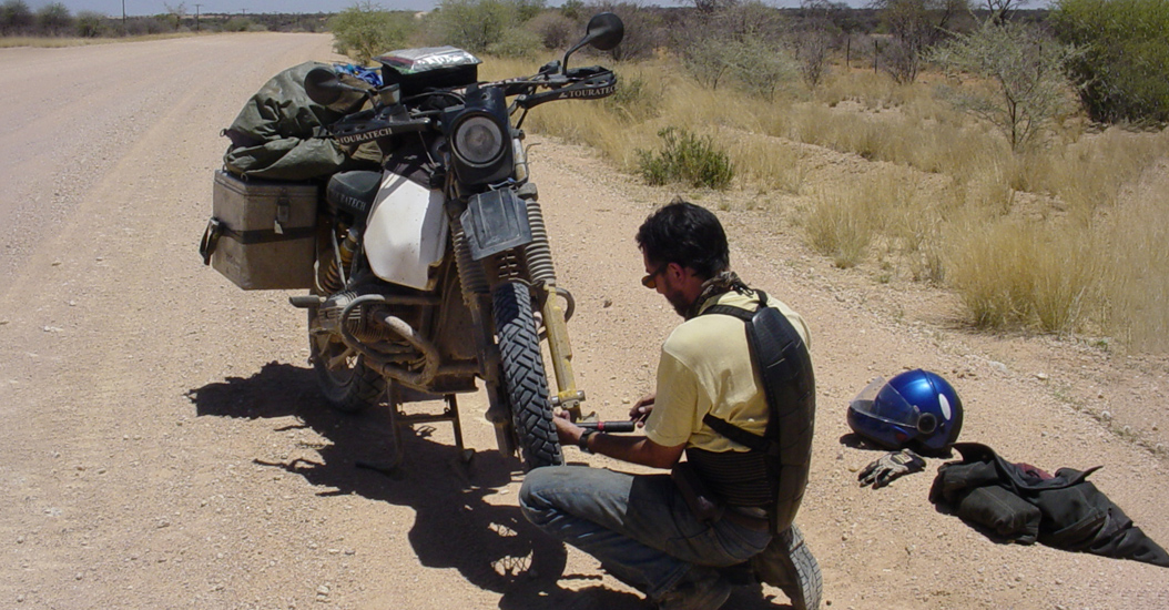 How to equip your motorcycle for a trip around the world?