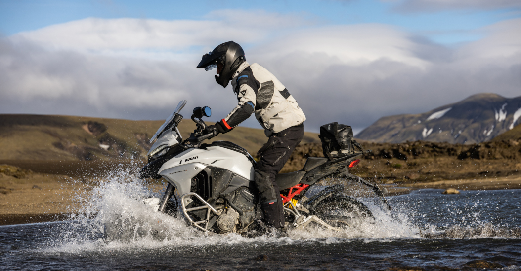 Iceland by motorcycle with Dainese