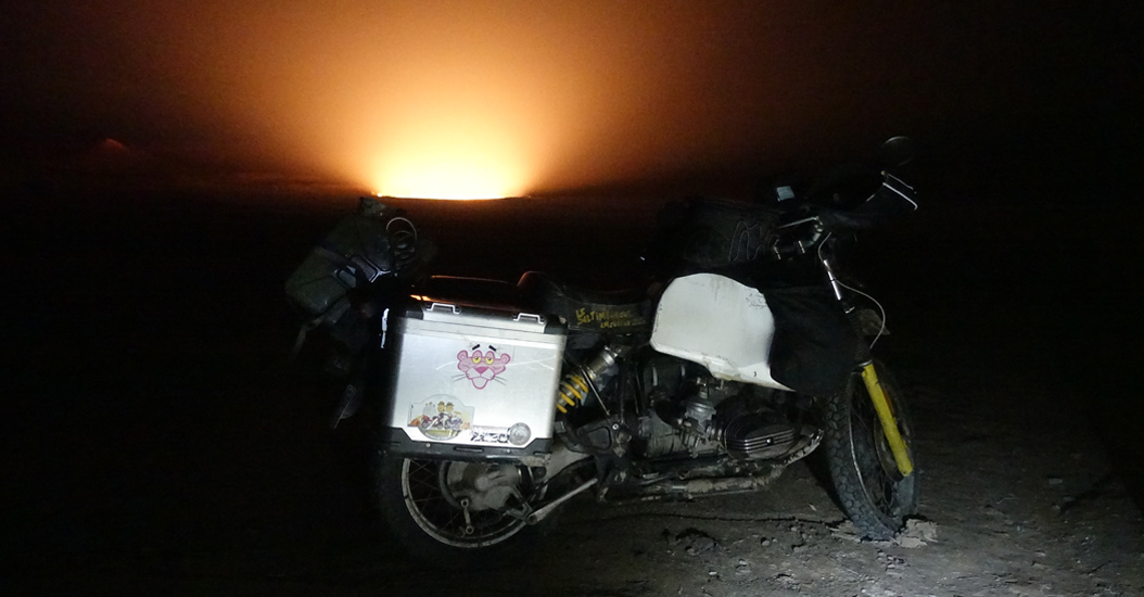 I made it: Riding through Turkmenistan