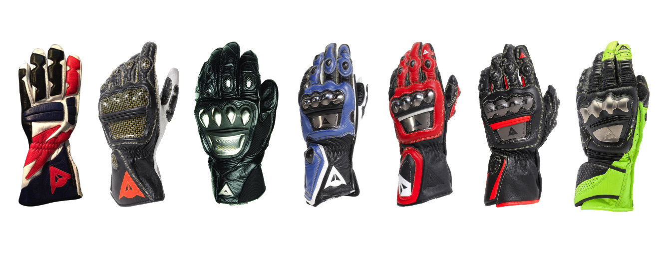 The evolution of Dainese racing gloves