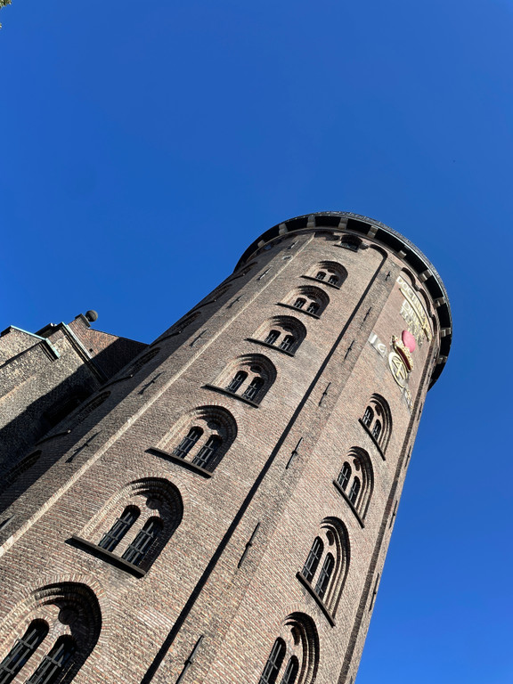 The Rundetårn tower in Copenhagen