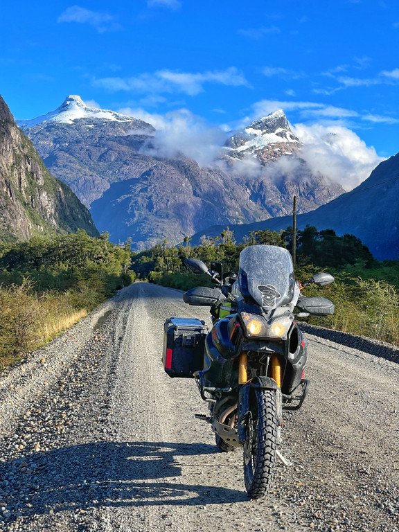 Landscape along the Carretera 