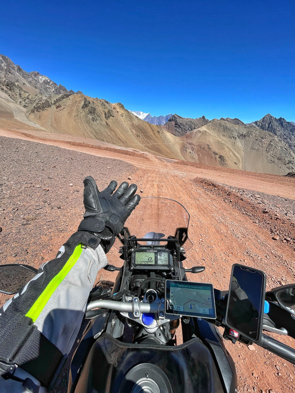Road for Christ the Redeemer of the Andes 