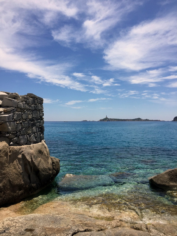 Emerald water near Villasimius