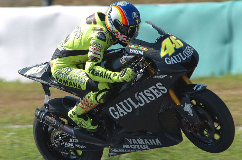 Valentino Rossi, Winter Test 2005 Sepang