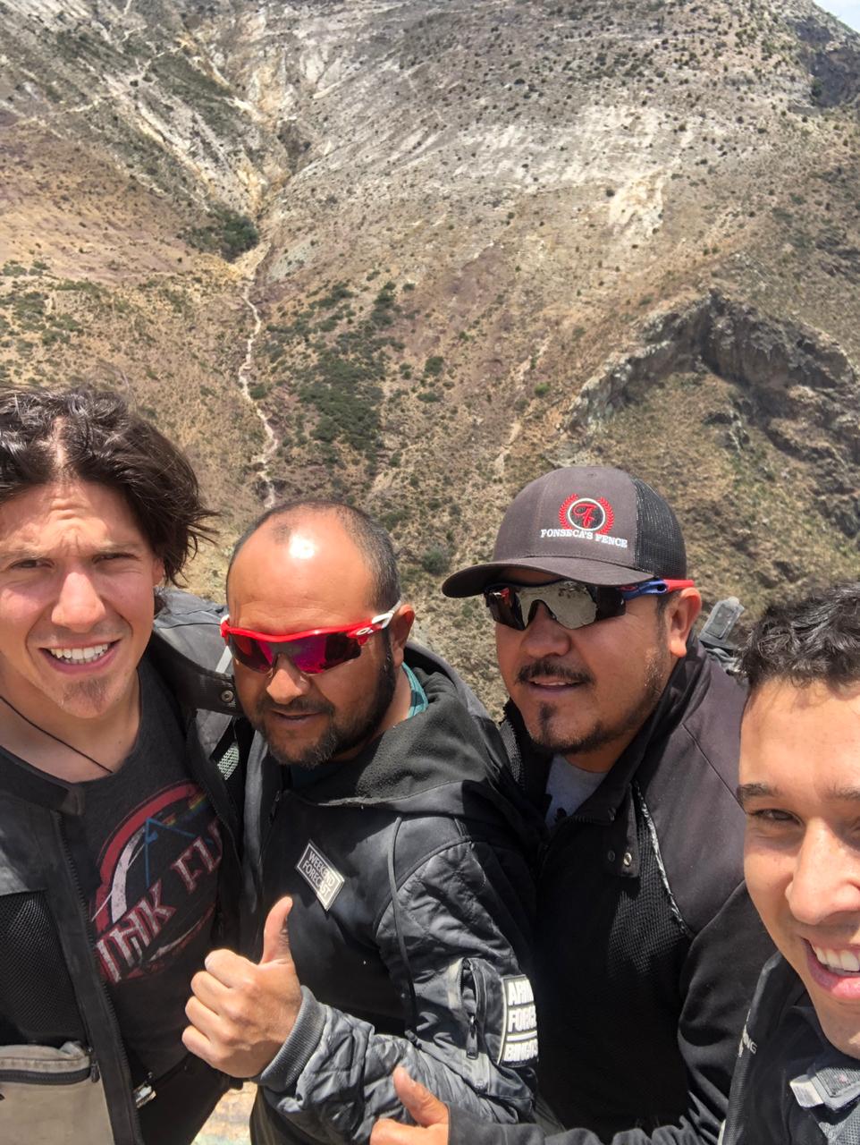 Rider friends we met north of Mexico City