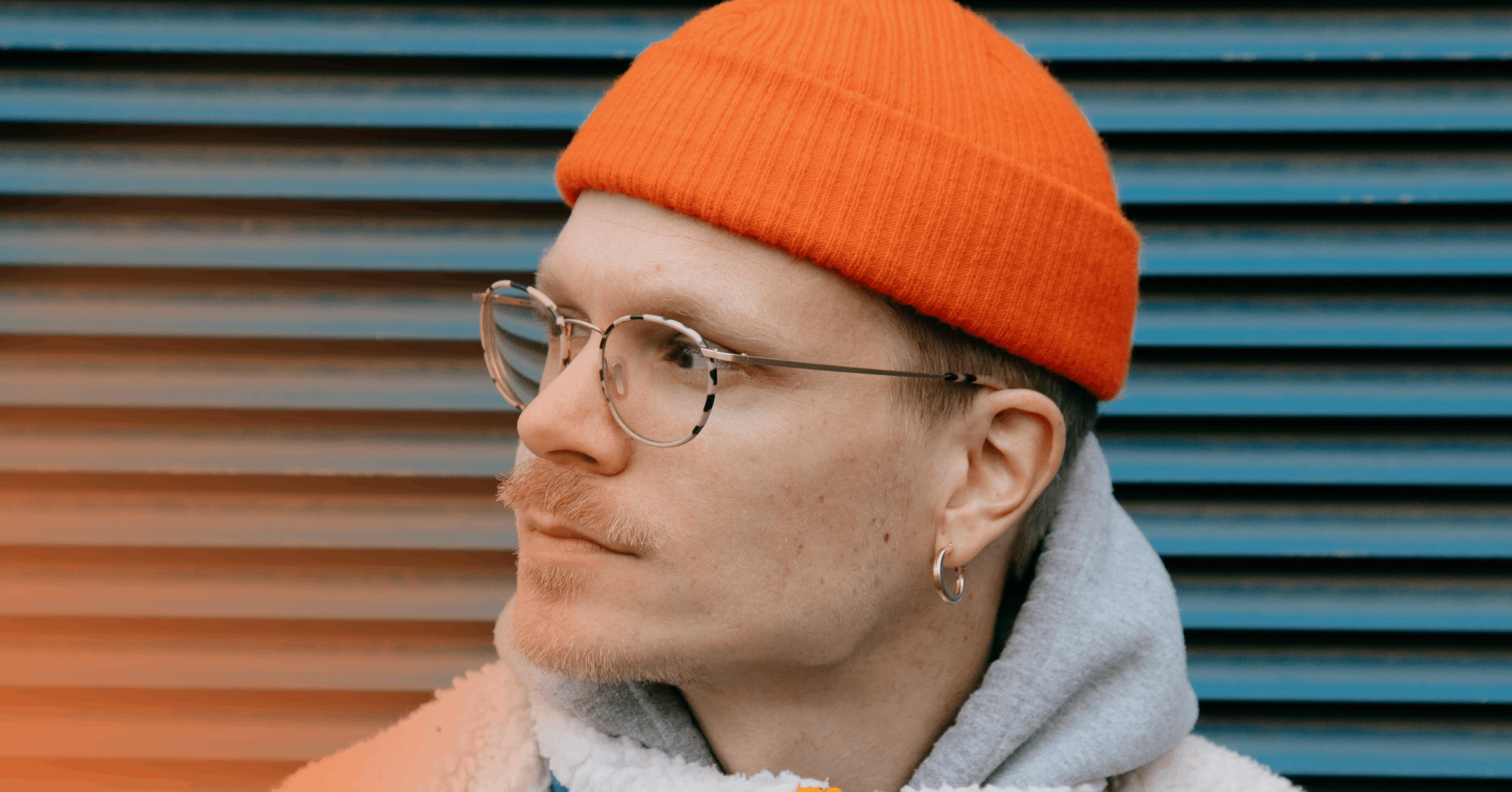 man pausing to choose what to do with the comparison