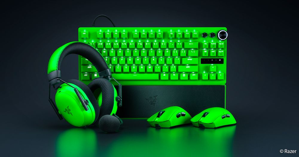 Green Razer Console Razer stellt Esports Green Collection vor