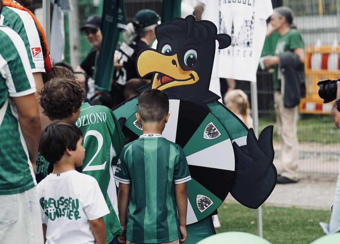 Preußen Kids-Club Aktionen in der Weihnachtszeit 