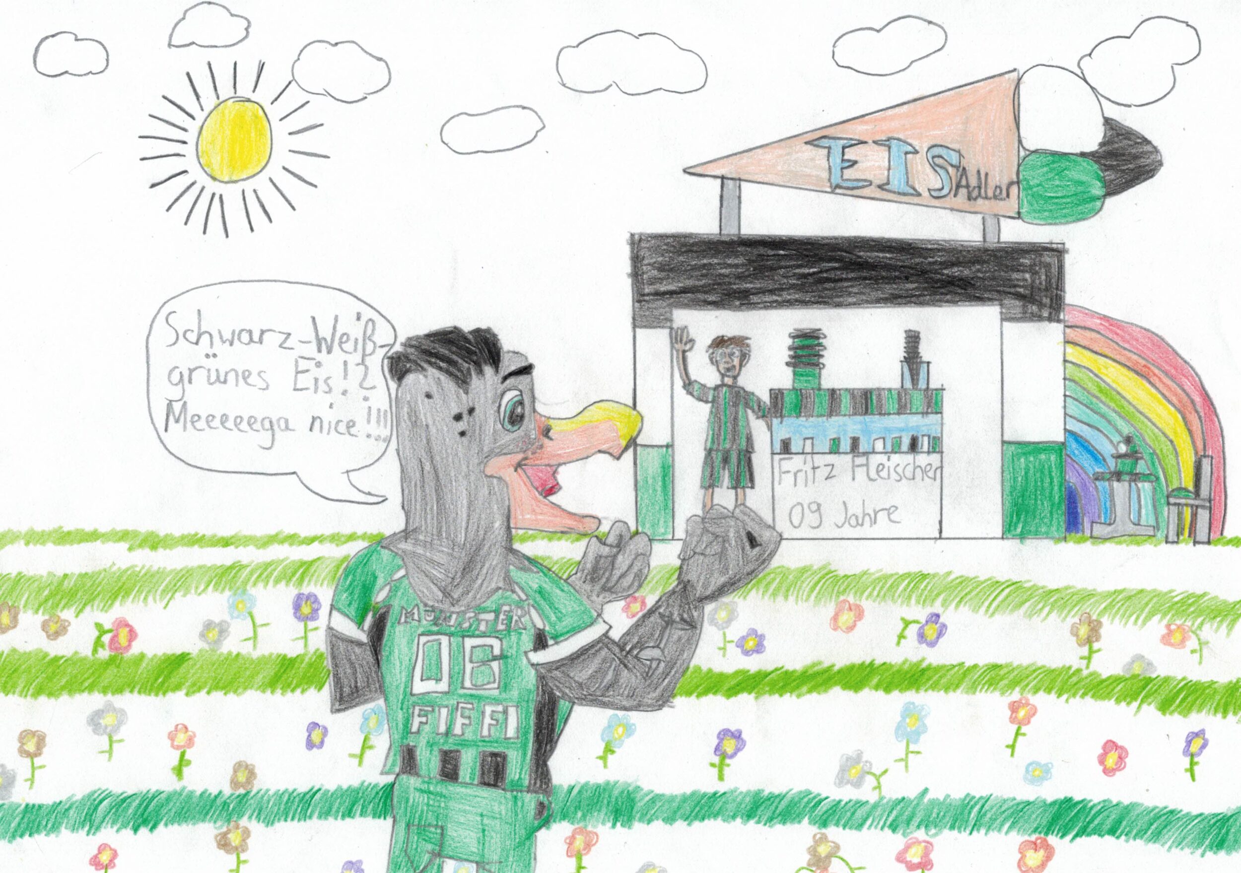 Malwettbewerb zum Weltkindertag brachte tolle Künstler hervor