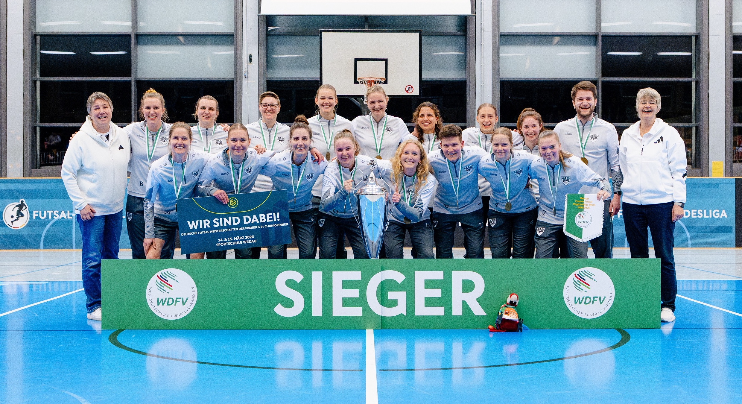 Mission Titelverteidigung – Futsalerinnen spielen um die Deutsche Meisterschaft