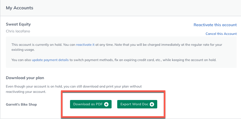 Image: downloading while on hold options highlighted