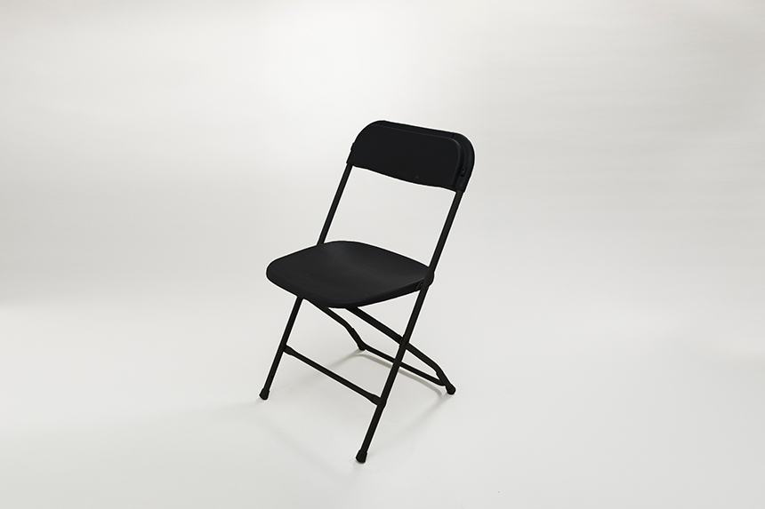 Black Folding Chair Rentals Well Dressed Tables