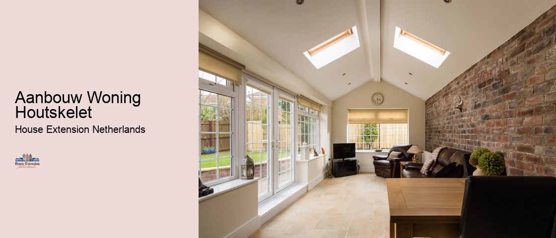 Aanbouw Woning Houtskelet