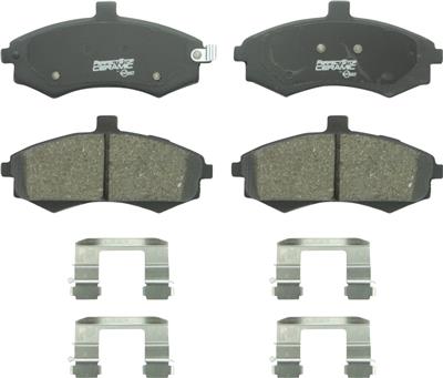 Disc Brake Pad Set Perfect Stop PC941