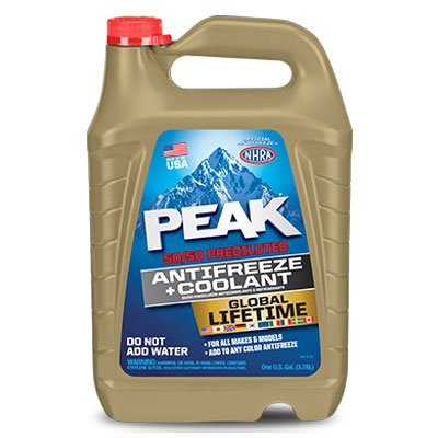 Peak Extended Life Antifreeze/Coolant, 50/50 Pre-Diluted