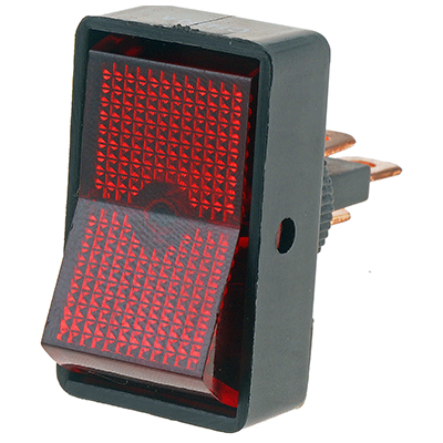 Dorman 85945 Jumbo Rocker Switch, Red, 20 Amp