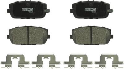 Disc Brake Pad Set Perfect Stop PC1180