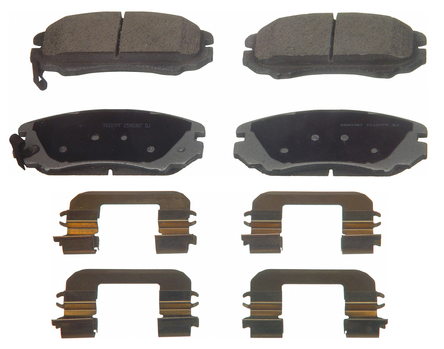Disc Brake Pad Set Wagner Brake QC924A