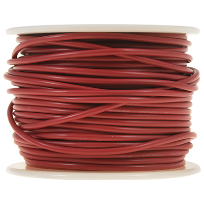 Dorman Primary Wire Spool, 18 Gauge, Red, 100 Ft