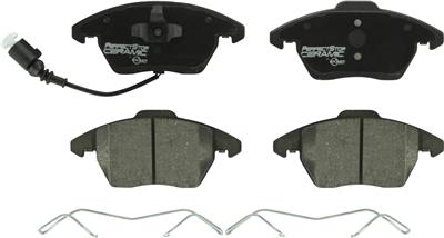 Disc Brake Pad Set Perfect Stop PC1107B
