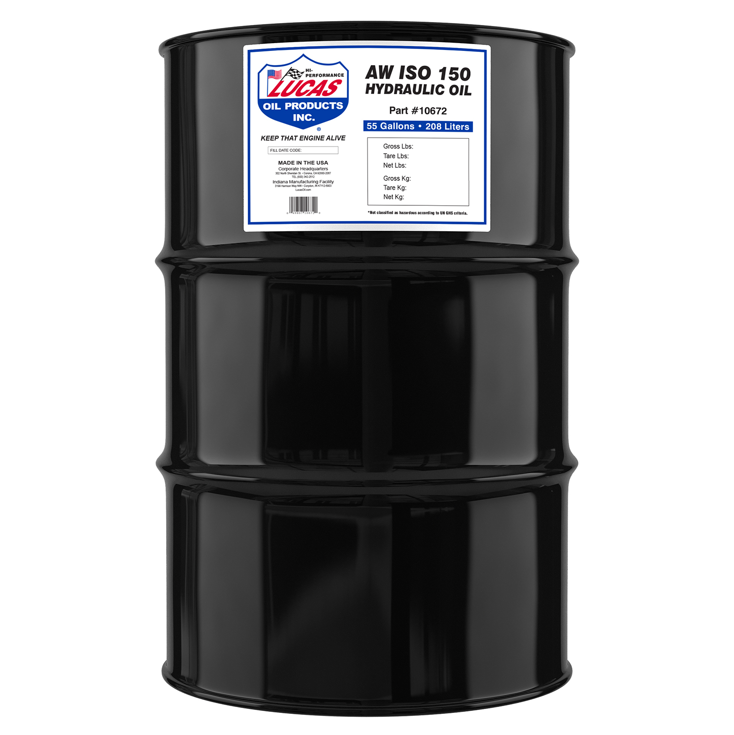 Hydraulic System Fluid Lucas Oil Products 10672