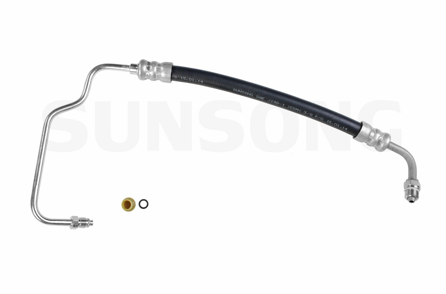 Power Steering Pressure Line Hose Assembly Sunsong 3401377