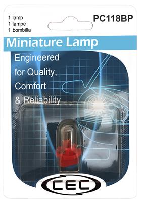 Multi-Purpose Light Bulb CEC Industries PC118BP