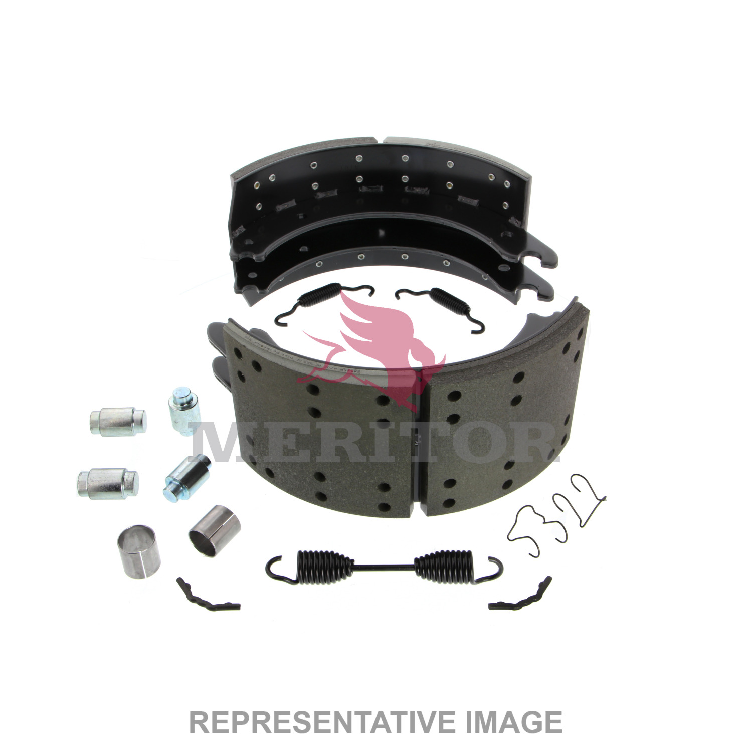 Drum Brake Shoe Kit Meritor KSF5204707QPC